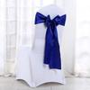 5pcs Vintage Bow Chair Cover 275cm Chair Back Ribbon Satin Wedding Chair Sashes  Baby Shower