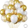 30pcs Chrome Latex Balloon White Pink Blue Helium Ball Wedding Adult Birthday Party Decoration Baby Shower Globos