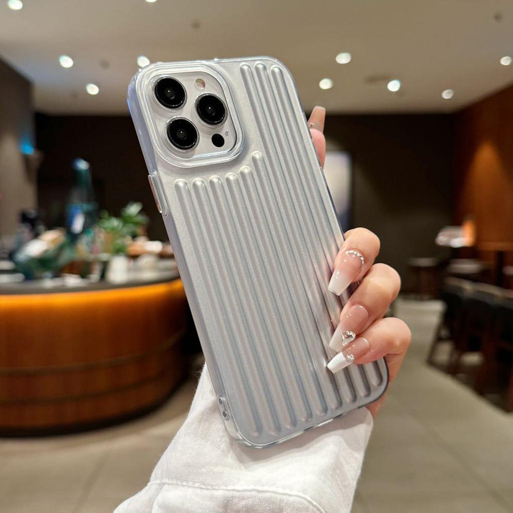 Fashion Vertical Pattern Light Column Mobile Phone Case for Apple Mobile Phone Protective Case High-end for Iphone for Apple 16pm Mobile Phone Case