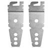 2-Pack Undercounter Dishwasher Bracket Replacement 8269145 / WP8269145 - Replacement Dishwasher Upper Mounting Bracket