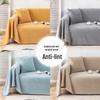 Nordic Ins Waterproof Fabric All-Season Sofa Protector and Full Cover Cushion.