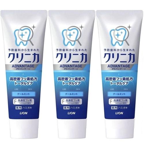 

[.co.jp Exclusive] [Bulk Purchase of 3] Clinical Advantage Toothpaste, Cool Mint, 130g x 3