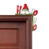 Christmas Door Frame Decor Card Santa Wooden Pendant New Ornament  Creative