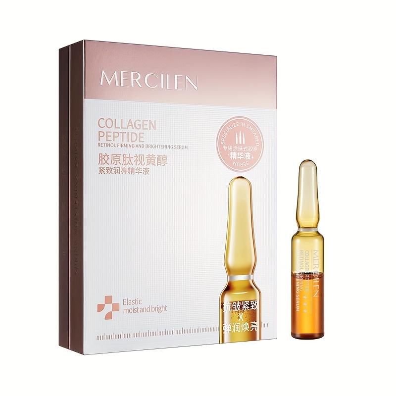 MERCILEN Collagen Retinol Firming Essence 28 Bottles Moisturizing Brightening Serum Firm Skin Improve Elasticity Smooth Fine Lines Travel Gift Set