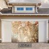 2D Beige Hanging Baby's Breath Backdrop for Boho Themed Party Decor