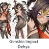 Genshin Impact Dehya Cosplay Dakimakura Full Body Pillow Case Anime Game Pillow Case Otaku Pillow Cover XMAS Decoration