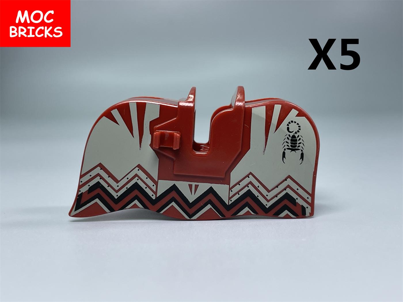 Нетоксичные Кубики Moc Оружие Конская Сбруя Голова Рыцари Королевство Аксессуар Образовательные Строительные Блоки Игрушки Детские Подарки