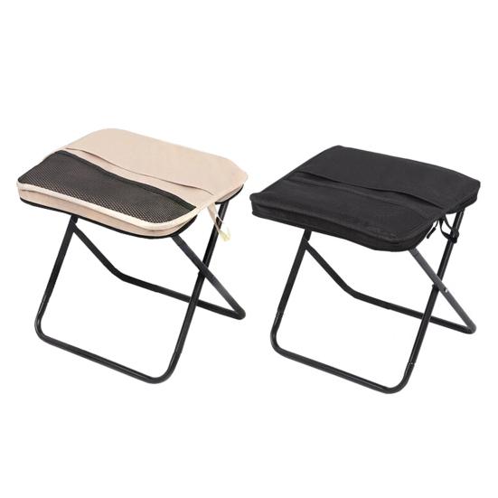 Mini Folding Stool with Carry Bag Portable Lightweight Heavy Duty Waterproof Outdoor Camping Backpacking Beach Picnic Fishing Collapsible Chair Seat