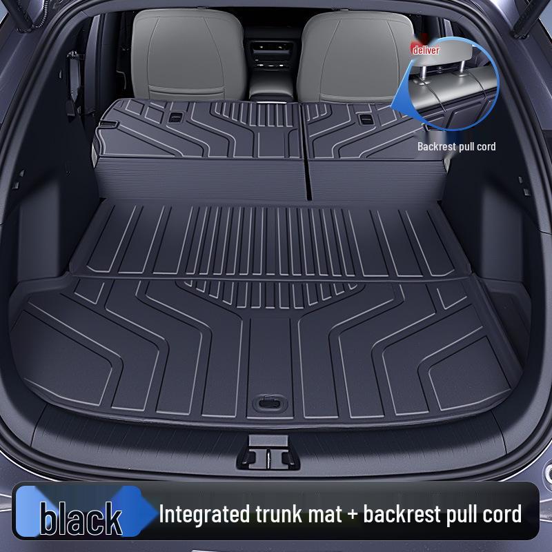 Zeekr 7X Trunk Mat TPE25: Integrated Tail Box Mat for Car Interior Modification.