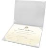 GraduationMall Certificate of Marriage 8.5"x 11" Diploma Cover Imprinted Padded Diploma Holder White