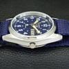 SEIKO 5 AUTOMATIC 6309A VINTAGE REFURBISHED JAPAN MENS BLUE DIAL WATCH a441668-1