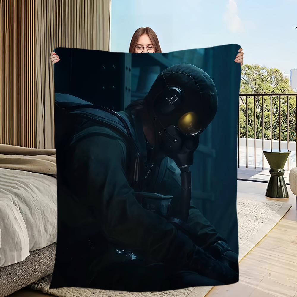 M-Metal G-Gear S-Solid Delta Snake Eater Flannel Warm Comfort Soft Plush Blanket For Picnic Beds Sofas Homes And Bedrooms