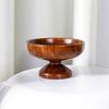 Zhishi Vintage Jujube Wood Condiment Set with Chopstick Holder