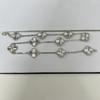 Four-leaf Clover Ten-flower Necklace Thin Light Luxury Ins High-end Collarbone Chain