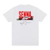 Men's & Women's New Brazilian Cotton Vintage T‑Shirt with Ayrton Senna Racing Driver Fun Party Style Graphic Print Women And Men T-shirt