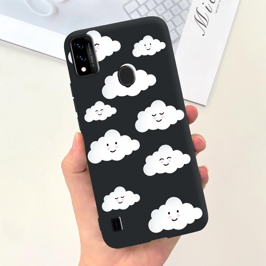 For ZTE Blade A51 Case BladeA71 Cute Astronauts Cartoon Cover Soft TPU Phone Case For ZTE Blade A71 A7030 BladeA51 Fundas Bumper