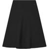 New Casual Long Skirts Women's Jet Black F11W513303F-BK