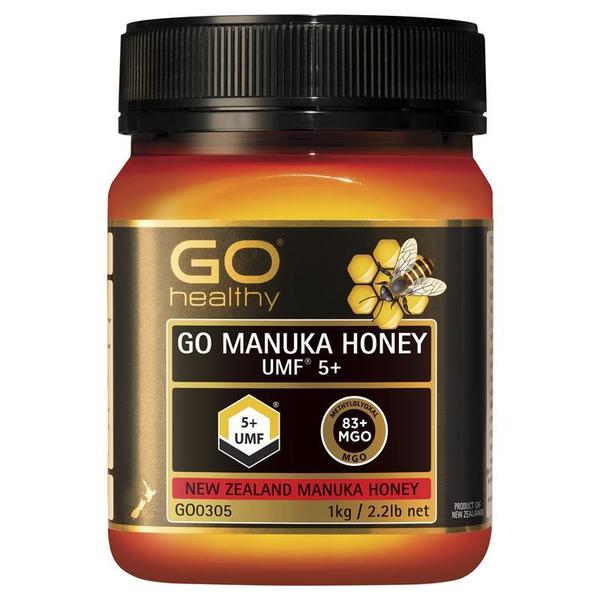 GO Healthy Manuka Honey UMF 5+ (MGO 80+) 1kg (Not For Sale In WA)