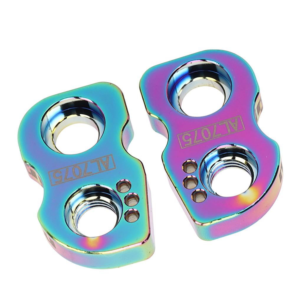 1 Pair Bike V Brake Extension Seat with Screws Set 14 to 16 16 to 18 406 to 451 Wheelset Bike V Brake Extend Converter