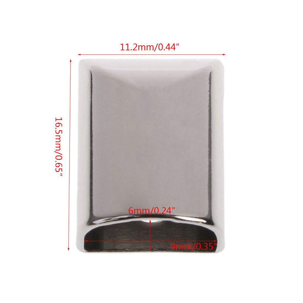 10 stuks Leer Ambacht DIY Metalen Rits Staart Clips Gesp Stop Staart Plug voor Hoofd T