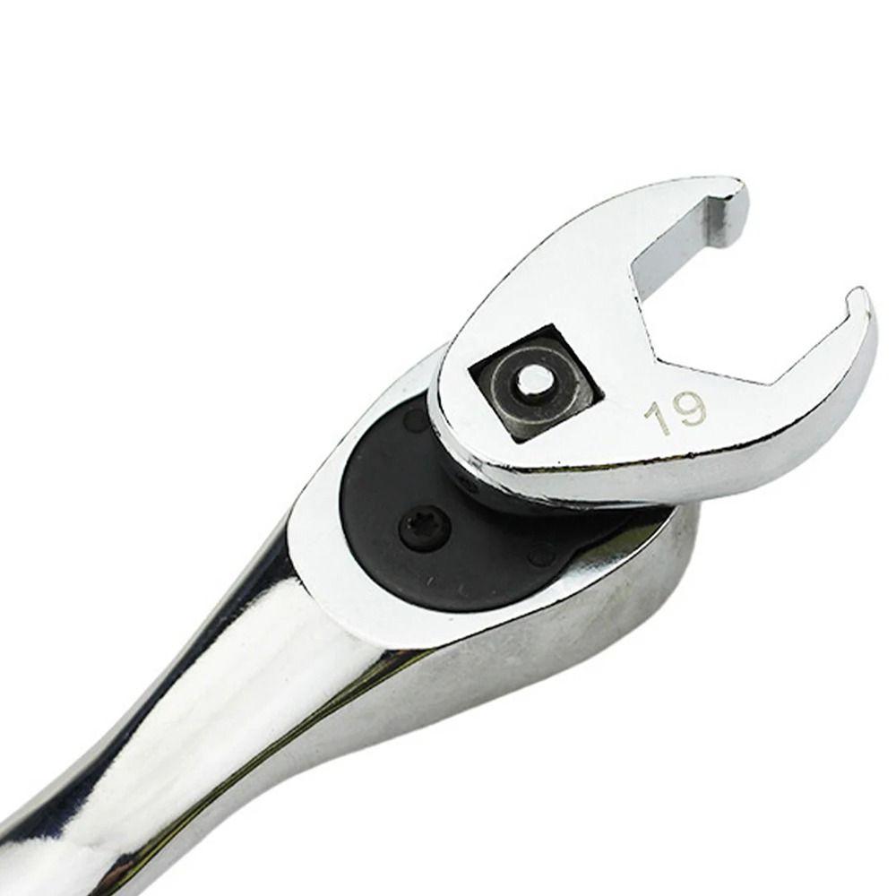 10Pcs/Set 10-22mm Crowfoot Wrenches 3/8Inch Drive Horn Wrench Head  Hand Tool Accessories