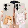 For Xiaomi Poco X8 Pro / X8 Pro Max Cute Cat Flower Cartoon Phone Case For Poco X8Pro X 8 Pro Max 5G Soft Silicone Cover Bumpers