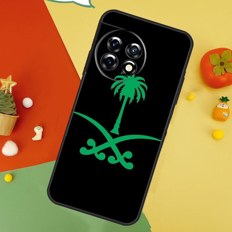 Kingdom of Saudi Arabia Flag Case For OnePlus 9 10 Pro 11 12 13 15 13T 13R 12R 10T 8T Nord 5 CE 2 3 4 Lite N20 N30 Cover