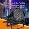Xumei 54pcs 3W Full Color LED Par Light, High Power Strobe for Stage, Wedding, Bar, and Performance, Seven Colors.