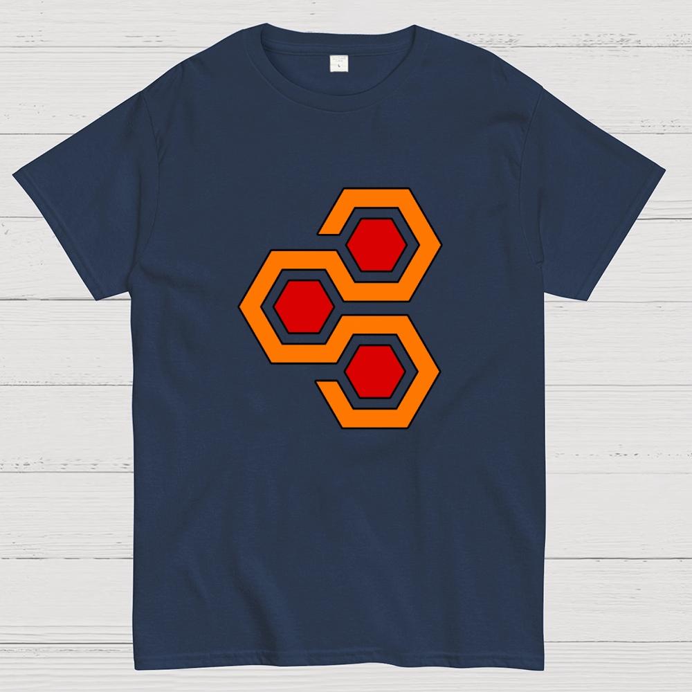 Overlook Hex Cotton Summer Casual Cool Loose T-Shirt
