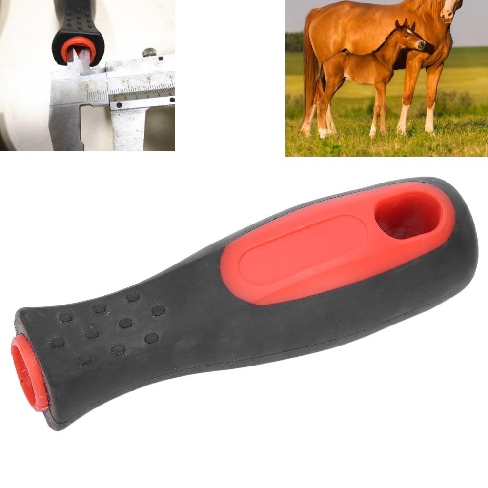 Plastic Steel Rasp Handle Black+Red Double Color File Handle Ergonomic File Handle  Metal Working