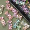 Acryl 12,5*29,1mm Lose Perlen candy Gelee Farbe DIY Schmuck Zubehör 10 stücke Für Armband Ohrring Herstellung