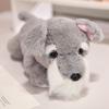 25CM Kawaii Schnauzer/Husky/Bulldog/German Pastor/Sharpie/corgi/Beagle Plush Animal Doll Children's Soothing Dolls Birthday Gift