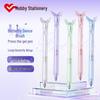 Hobby GP4240 Ice Crystal Butterfly Click Gel Pen, Smooth Black 0.5mm, Set of Study Pens with ST Tip.
