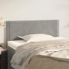 VidaXL Headboard Bedroom Furniture Bed Accessory Single Bed Headboard Interior Light Grey 80x5x78/88 345878