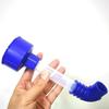 Clear Visible AC Condensate Drain Unclogger Plastic Vacuum Unclog Connector Tool  Drain Maintenance