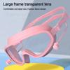 Swimming Goggles Silicone Swim Glasses Big Frame with Earplugs Men Women Professional HD Anti-fog Eyewear Swimming Accessories