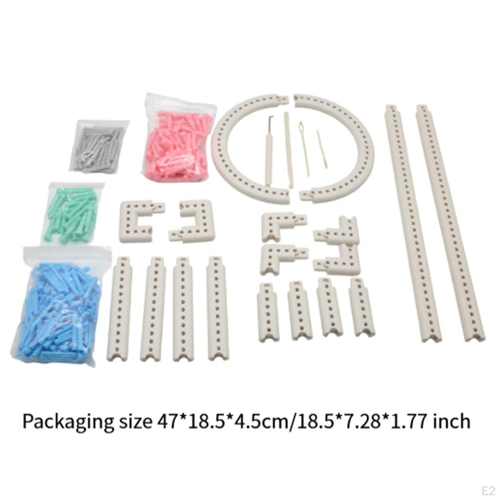 Stricken Weben Webstuhl Kit Maschine Dekoration Häkeln Praktische Knitter DIY Handwerk Manuelle für