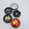 4pcs 60MM (I.D 56MM ) VS W Work Logo Emblem Car Wheel Center Cap Car Accessories for Wheels Hub Lid Rim Hubcaps Cover Replace