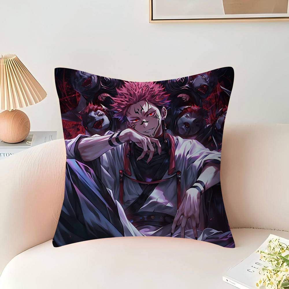 Jujutsu-Kaisen S-Sukuna Pillow Case Pillowcase Ultra Soft Skin Friendly Fabric Cloud Like Comfort