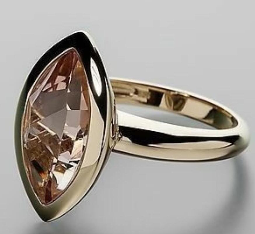 Gorgeous Luxury Rings for Women Wedding Engagement Accessories Unique Female Ring Fashion Jewelry Gifts