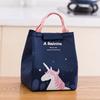 Cute Cartoon Lunch Bag Kids Women Picnic Thermal Cooler Bag Insulated Waterproof Tote Carry Storage CLE