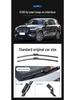 Volvo XC90 Wiper Blades - Front & Rear, Bone-Free, Rubber Strips, Fits Models 18-22