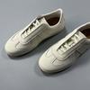 Versatile Trendy Board Shoes, Retro Moral Training Shoes, Comfortable Foot Cover, Leather Shoes, Thin-Soled Classic Little White Shoes