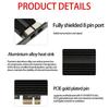 2500Mbps PCI‑E 2.5G Wired Network Card Intel I226‑V Dual RJ45 Ports 100/1000/2500Mbps Gigabit Ethernet Adapter for Desktop PC