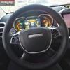 2016-2022 Great Wall Haval H8/H9/H5 Genuine Leather Hand-Stitched Steering Wheel Cover - Full Coverage