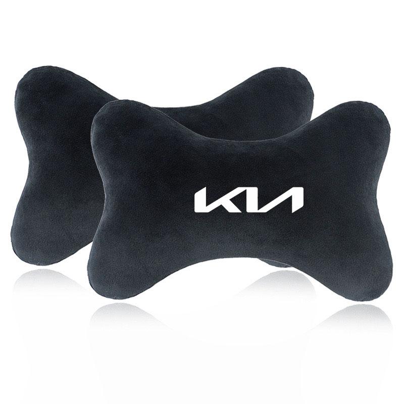 For KIA Car T44 Headrest Cover Auto Seat Cover Head Neck Rest PillowSportage Rio Ceed Picanto K5 K9 Sorento Accessories