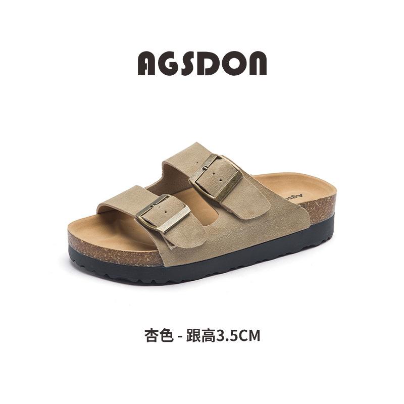 Шлепанцы новые летние толстоподошвенные высококачественные Birkenstocks крутые тапочки повседневные 35