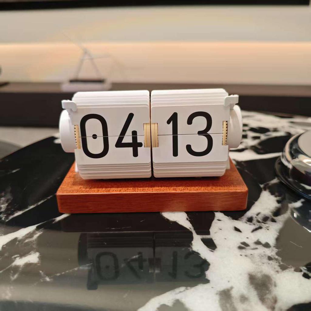 Time Flow Ring: Creative Smart Desk Clock with Automatic Time Correction and Multifunctional Alarm