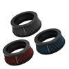 Motorcycle Air Filter Element Repalecment Intake Cleaner Grey/Red/Blue For Harley Dyna Softail Touring Sportster XL Road King