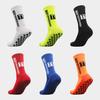 THOMSONSIGNNon Slip Football Socks Mens Friction Gasket Tube Running Ice Snow Hiking Sports Over Knee Stockings Basketball Socks